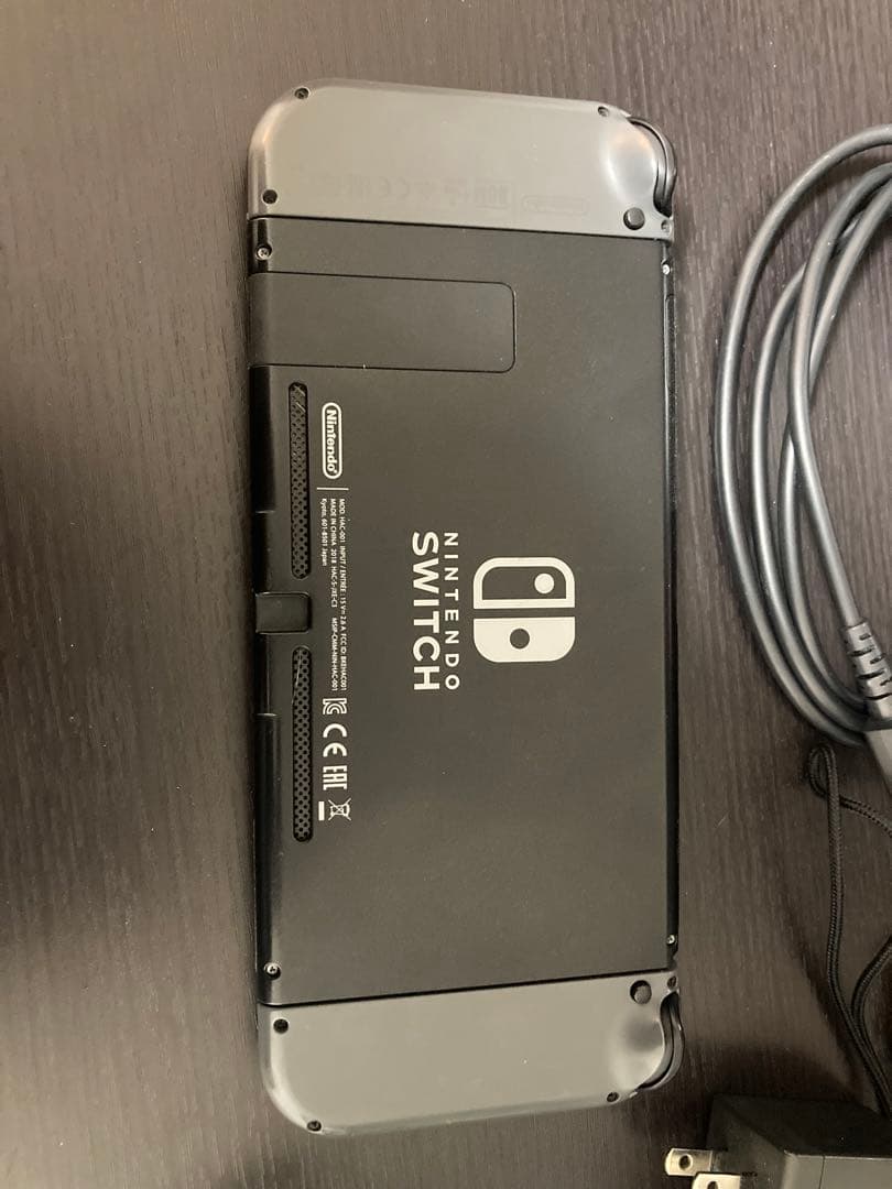 Nintendo Switch 本体 グレー　動作確認済
