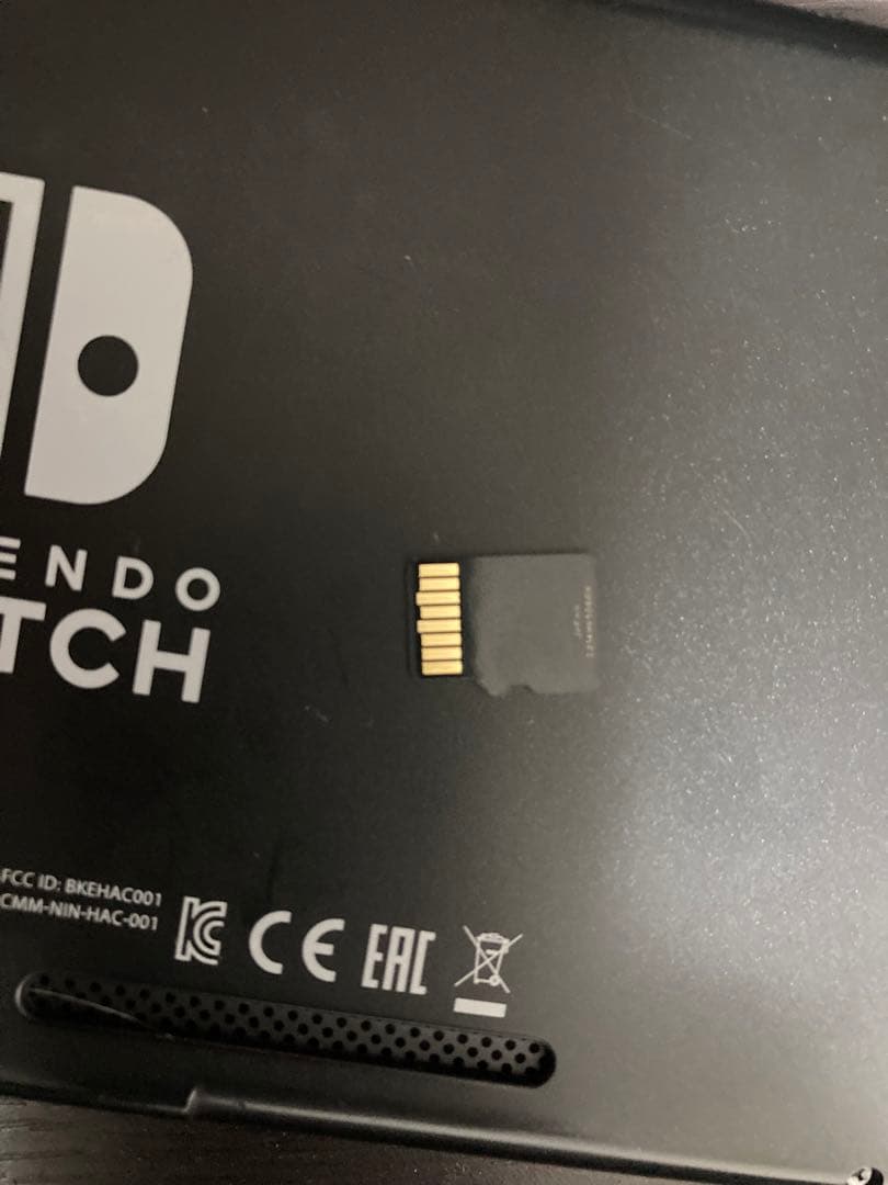 Nintendo Switch 本体 グレー　動作確認済