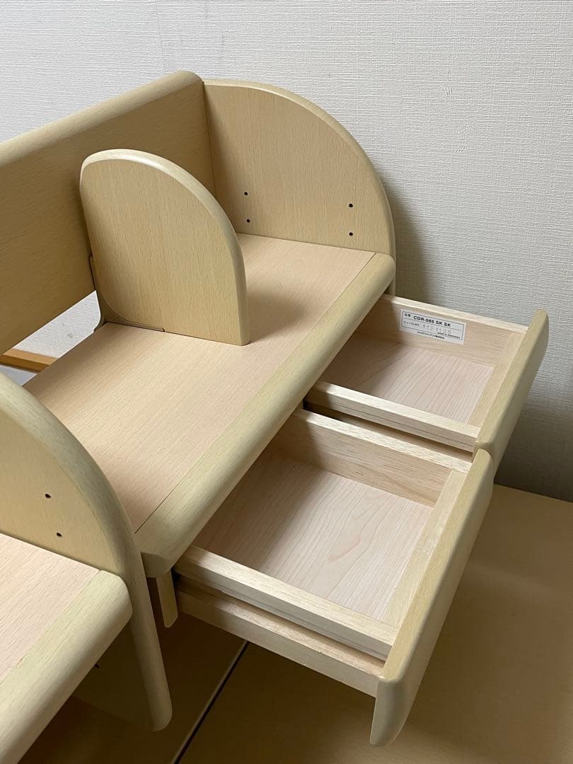 KOIZUMI学習デスクセット①学習机 (3点セット購入必須)