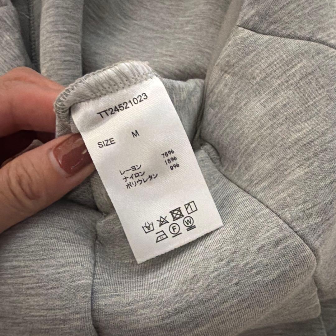 thetoe Marylebone Pleats Skirt グレーM