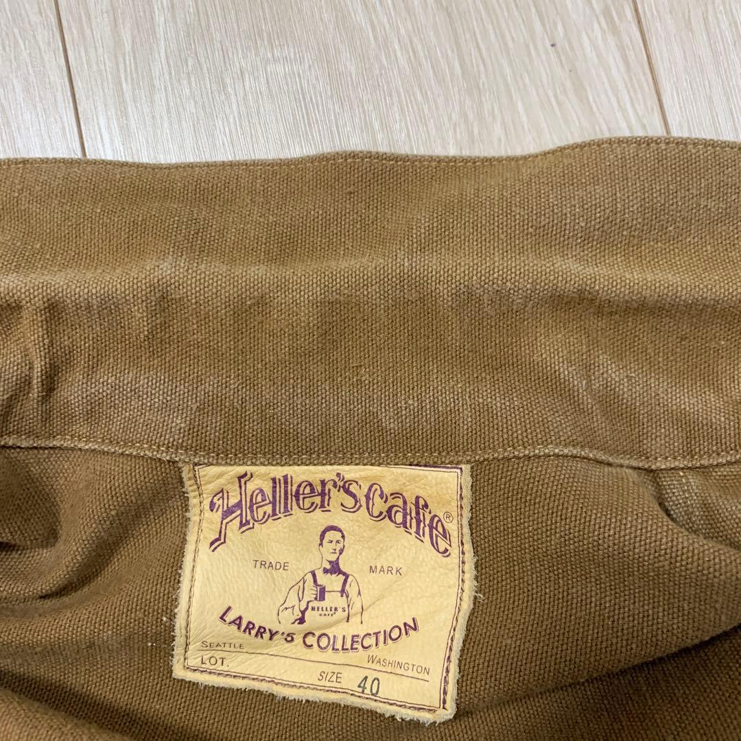 ウエアハウス　ヘラーズカフェ　ブラウンダックジャケット　サイズ40