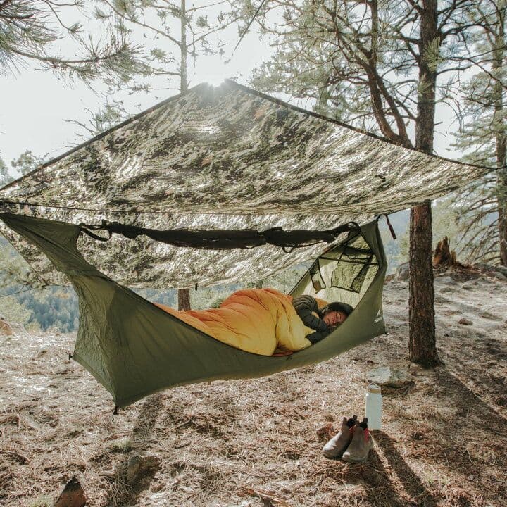 ヘブンテント　ハンモックテント　フォレストカモ　XL