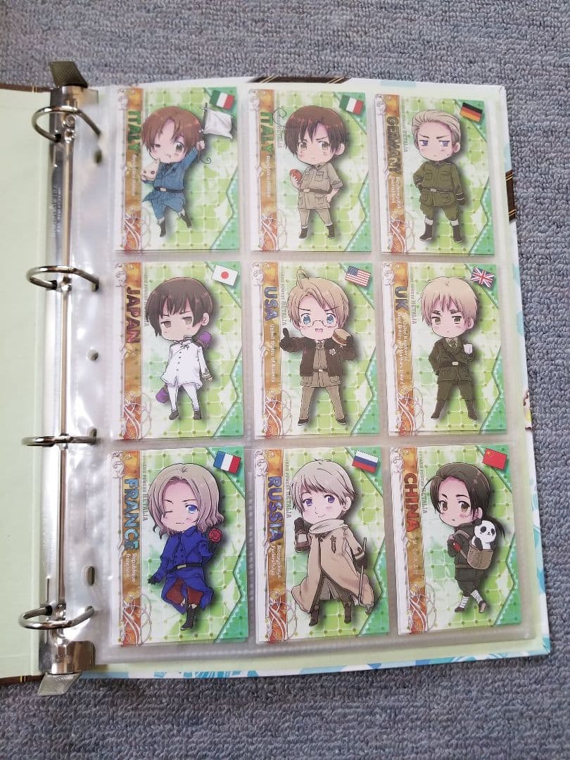 ヘタリア まとめ売り DVD CD トレカ等