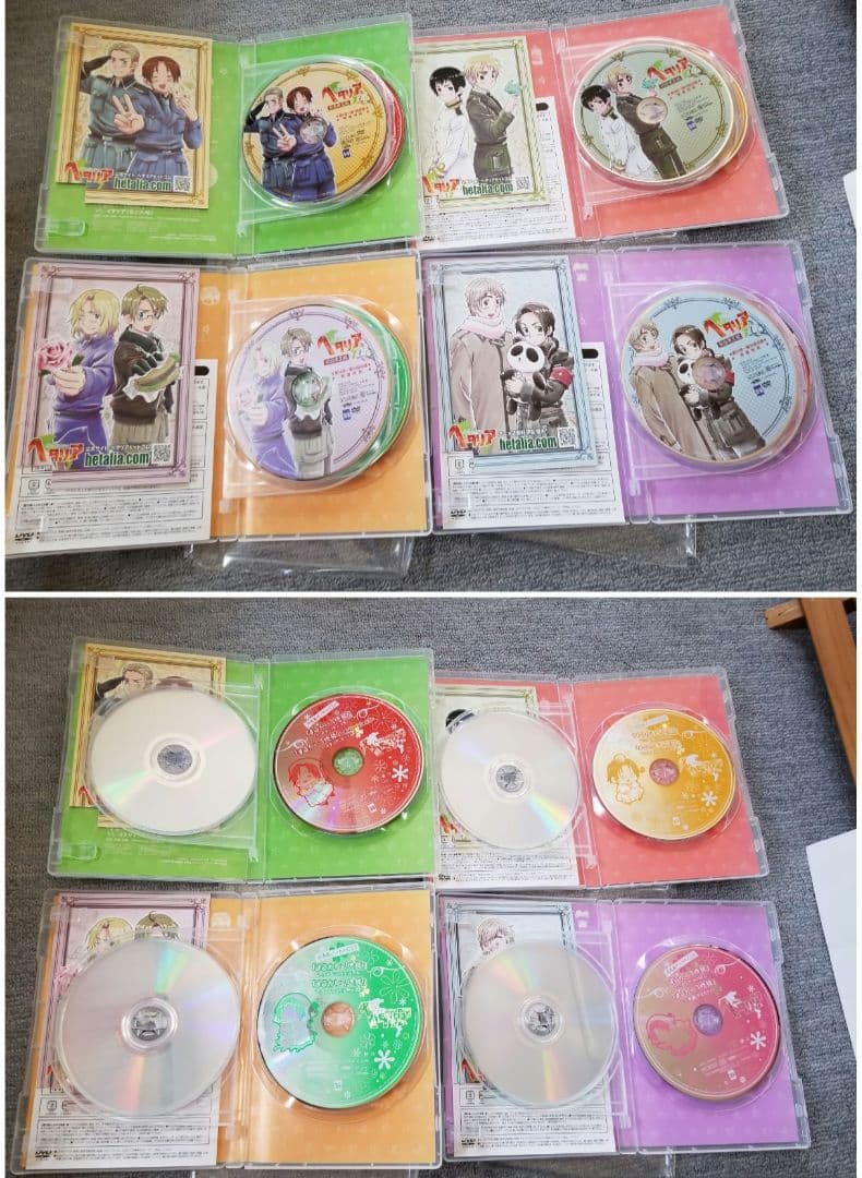 ヘタリア まとめ売り DVD CD トレカ等