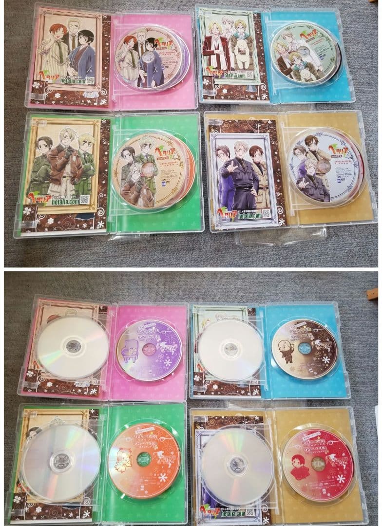 ヘタリア まとめ売り DVD CD トレカ等