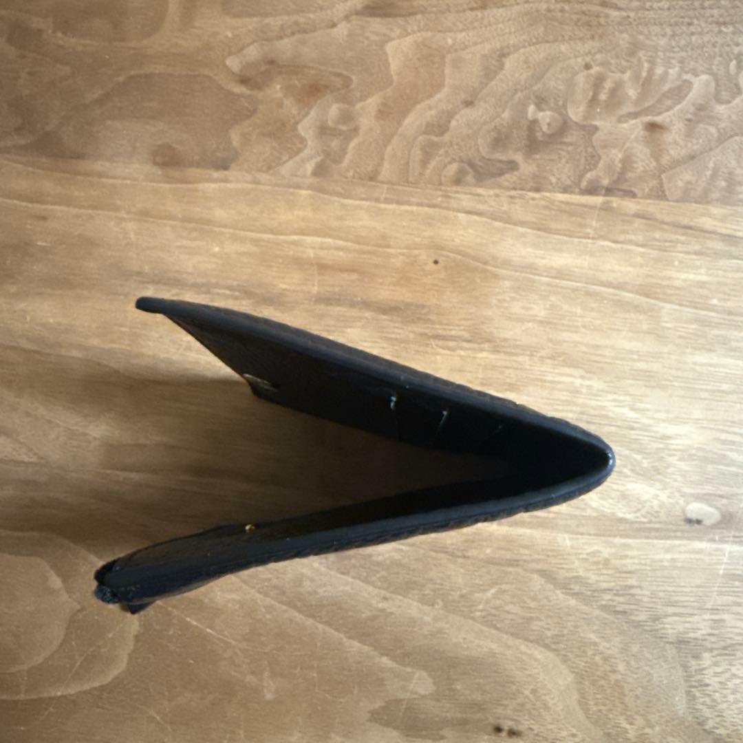 MM6 ブラック 二つ折り財布　マルジェラ