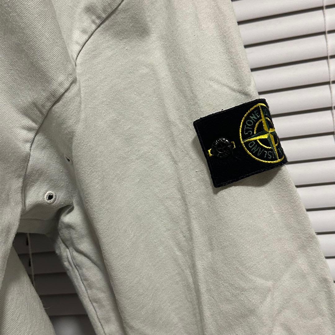 STONE  クルーネックカットソー GREY