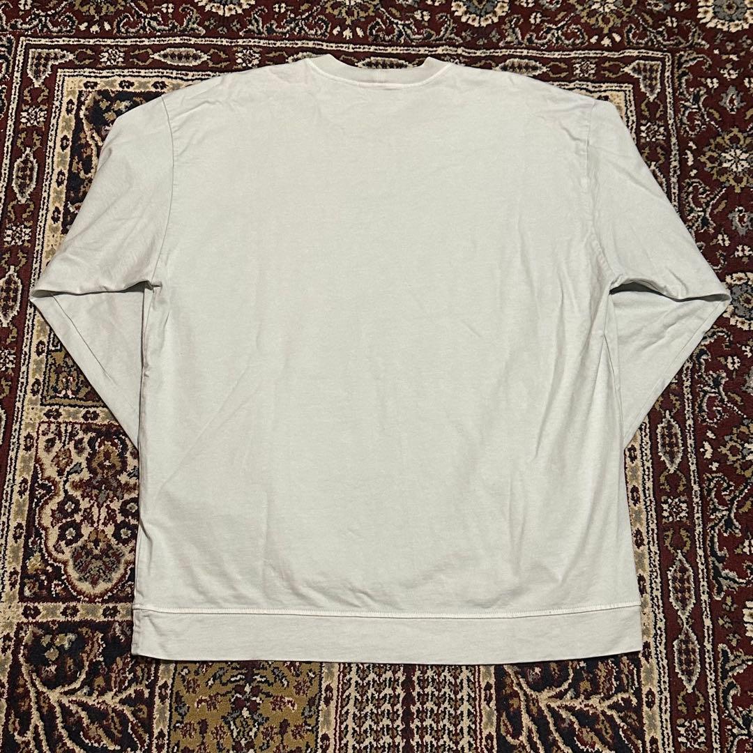 STONE  クルーネックカットソー GREY