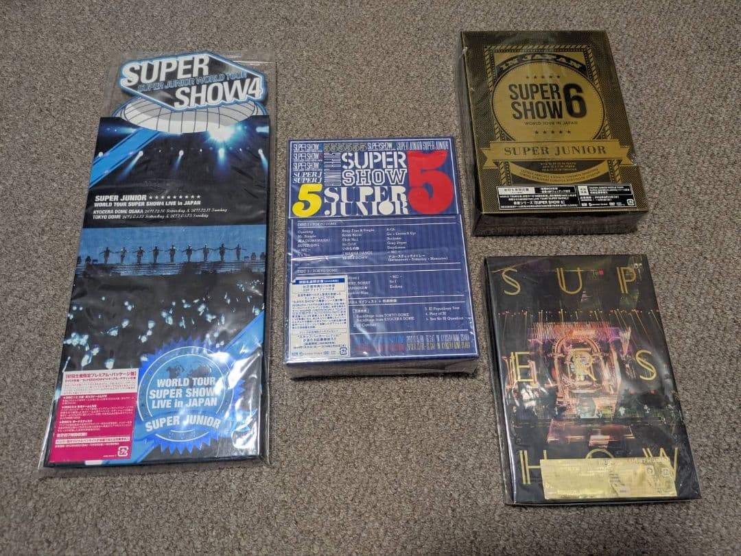 SUPER JUNIOR　スパショ DVD まとめ売り