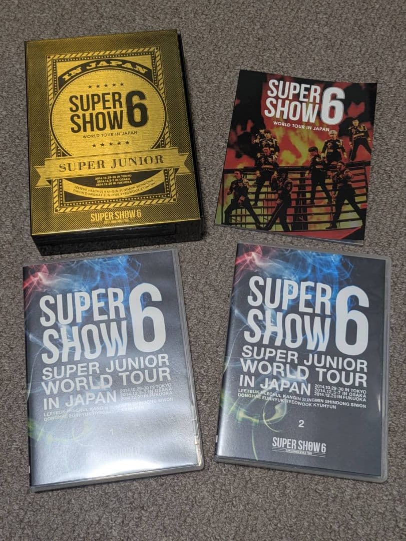 SUPER JUNIOR　スパショ DVD まとめ売り