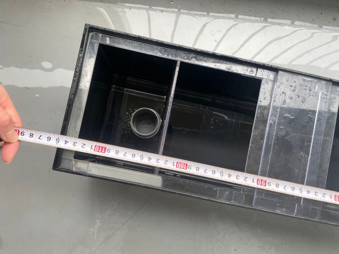水槽用フィルター 黒 120cm