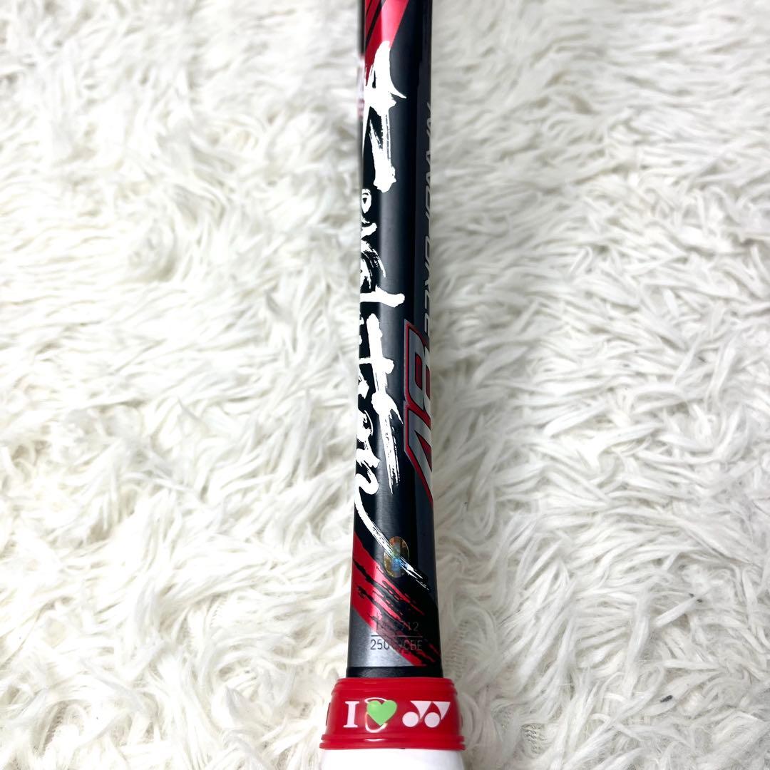 【極美品】 未使用級 ヨネックス ナノフォース8v REV カスタムフィット ②