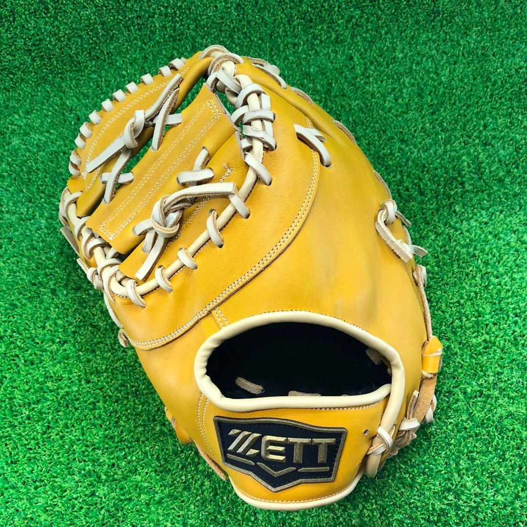 ZETT ゼット 硬式野球 一塁用 硬式ファーストミット 左投げ 910