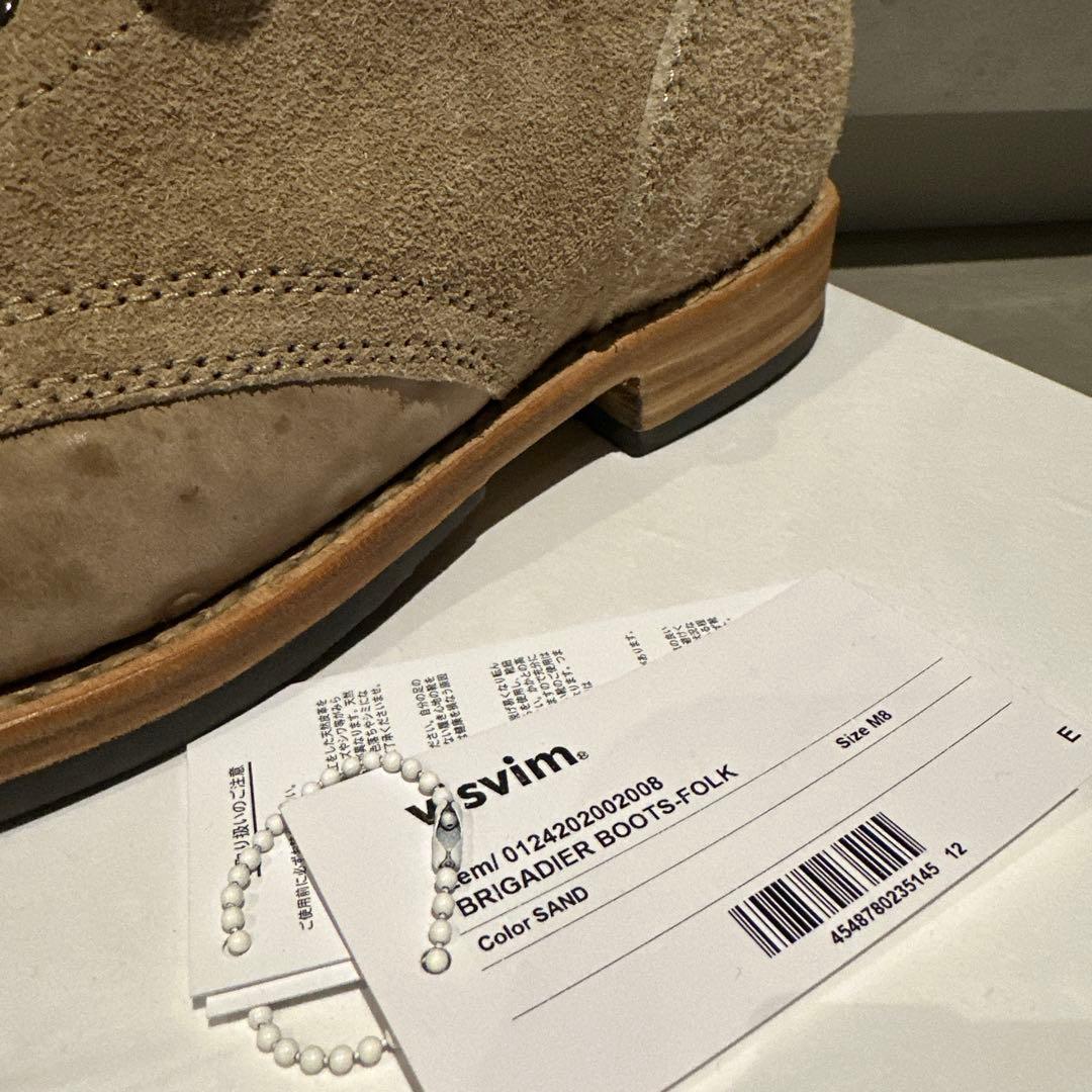 靴 visvim BRIGADIER BOOTS-FOLK/SAND/size M8