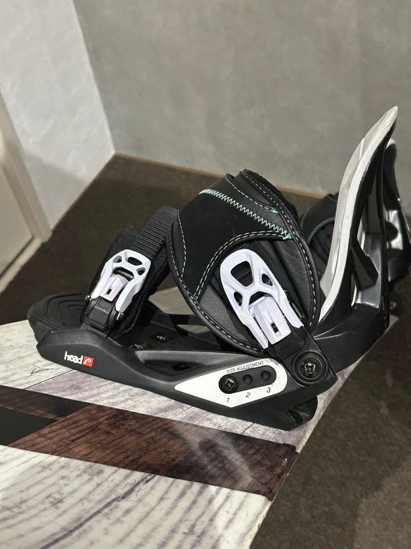 は*る様 HEAD キッズ用　板110cm&ビンディング 2点セット