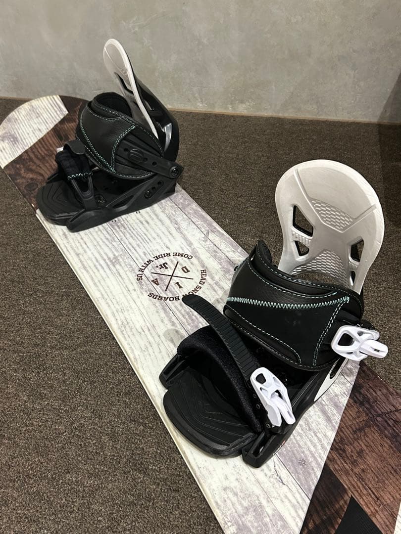 は*る様 HEAD キッズ用　板110cm&ビンディング 2点セット