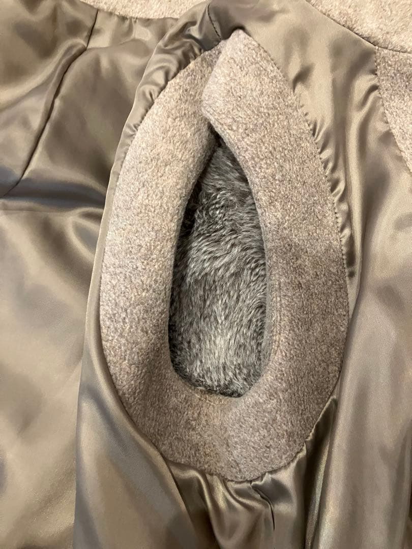 ETRE TOKYO メルトンフリースベスト ベージュ系