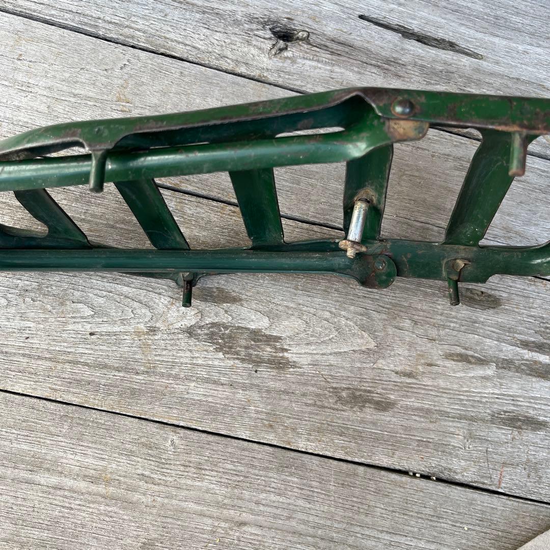 アンティーク！自転車荷台