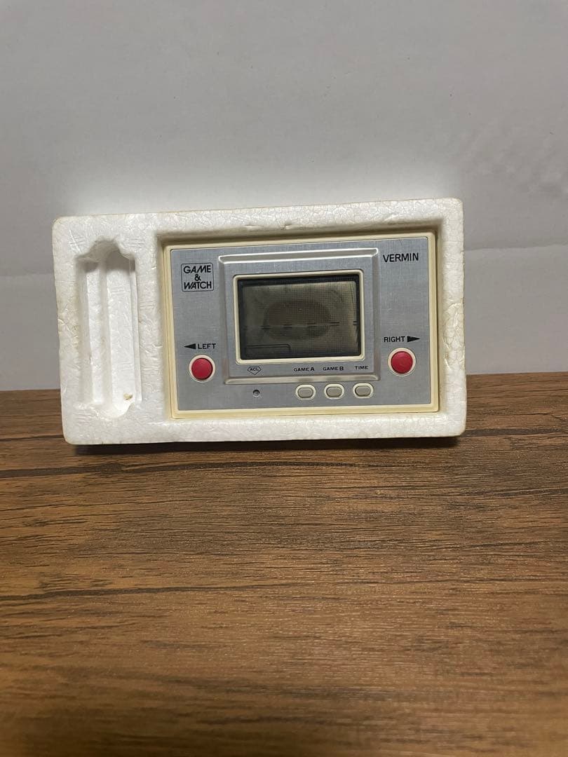 レトロ　任天堂 ゲーム&ウォッチ VERMIN バーミン　可動品