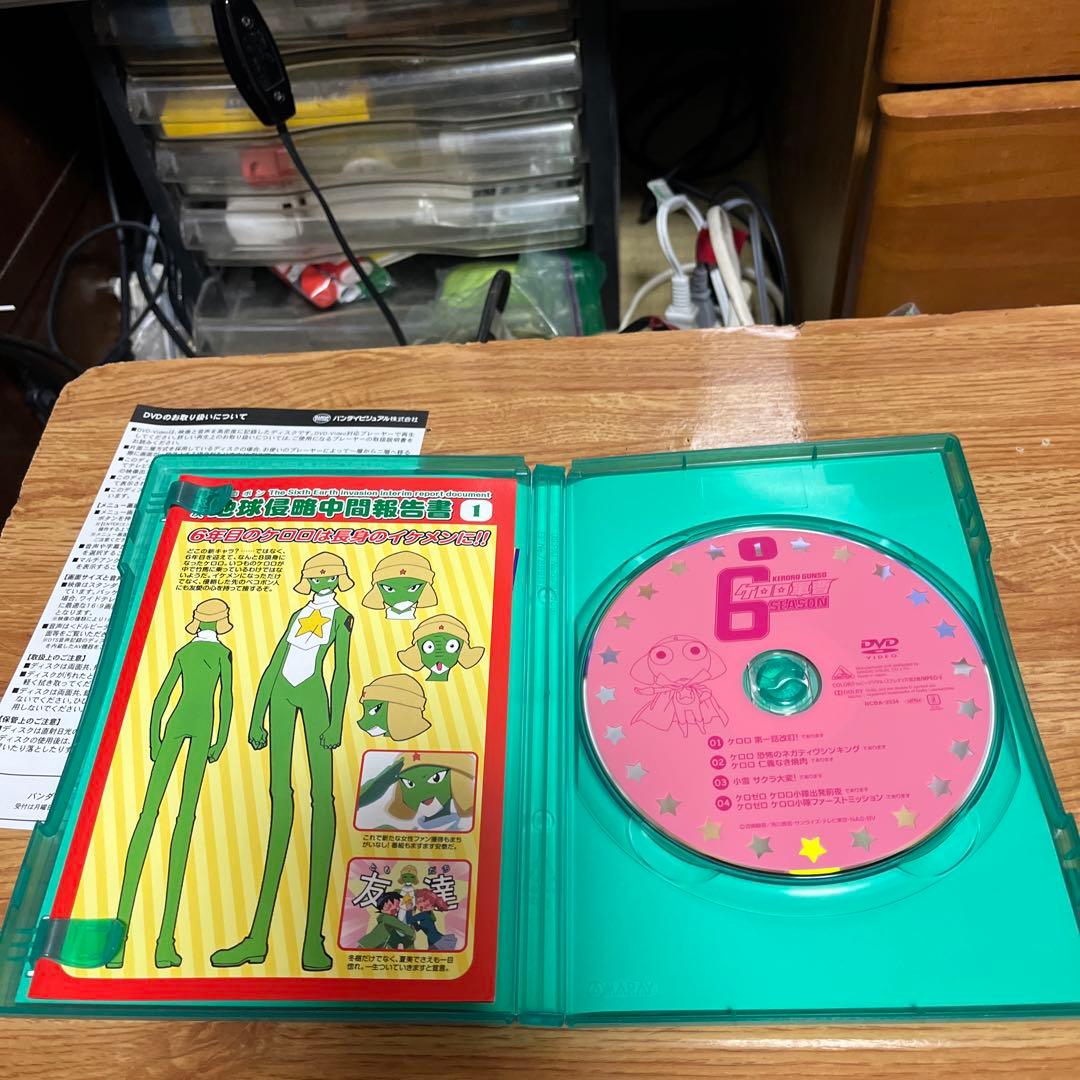 【値下げしました】DVD ケロロ軍曹6th全13巻