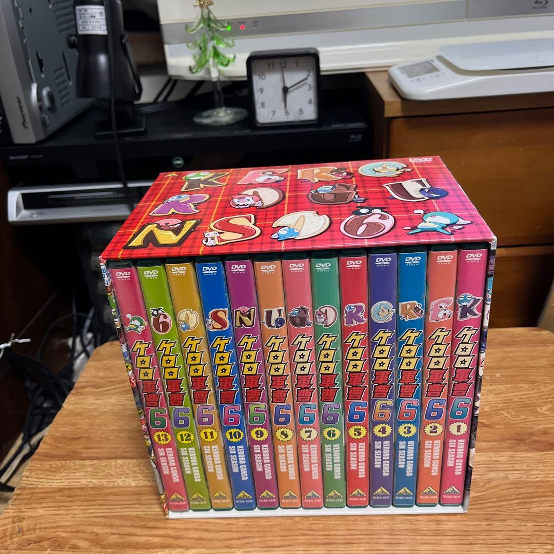【値下げしました】DVD ケロロ軍曹6th全13巻