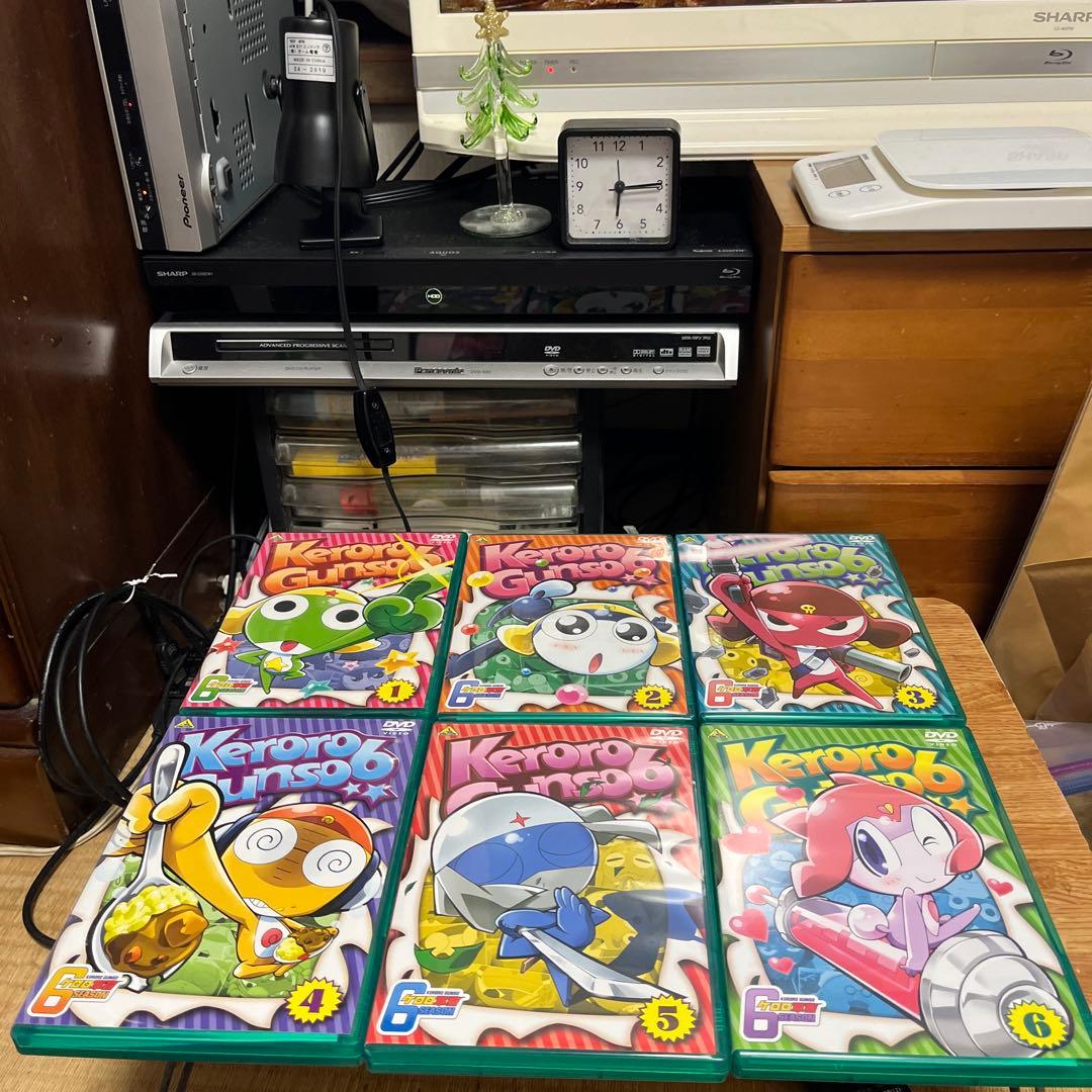 【値下げしました】DVD ケロロ軍曹6th全13巻