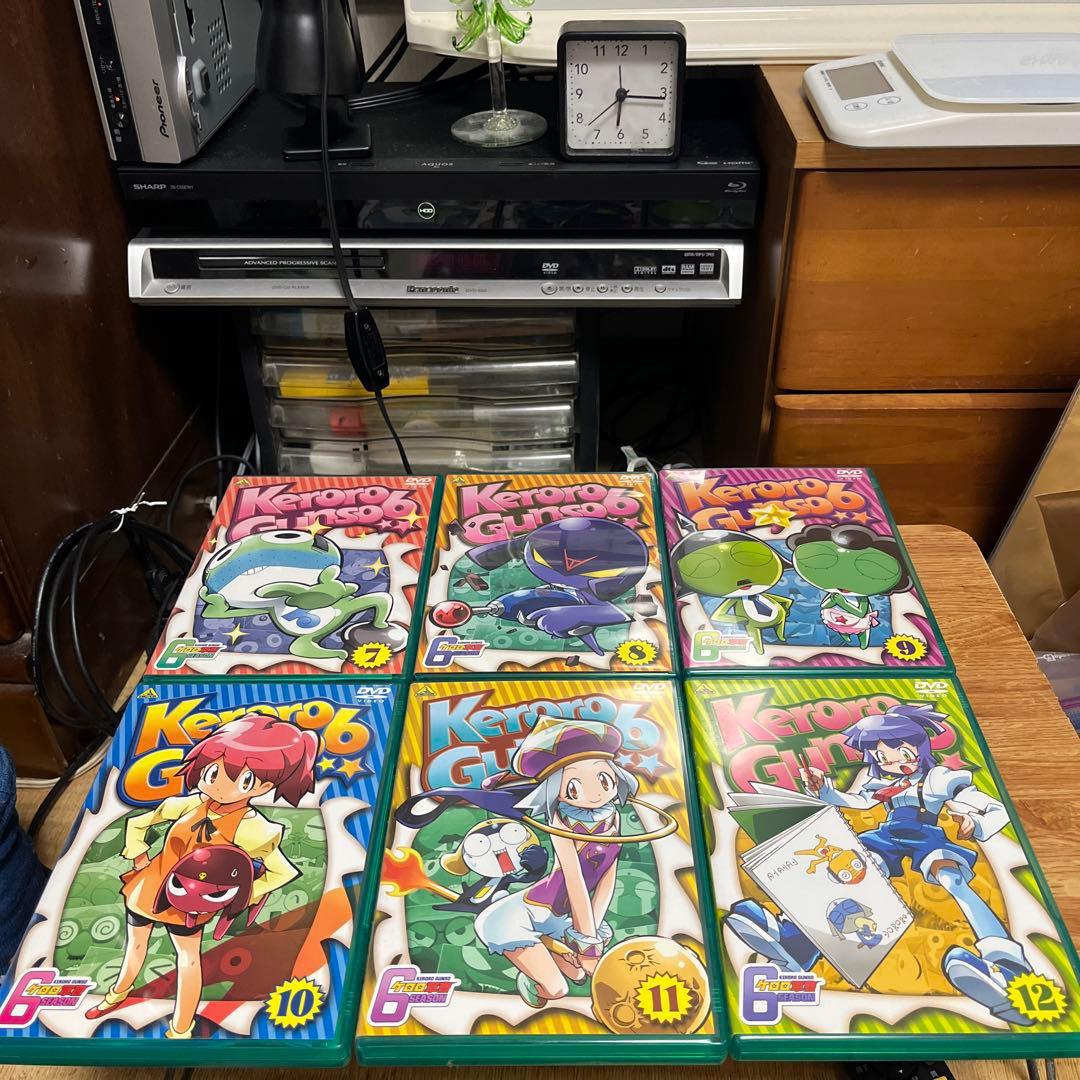 【値下げしました】DVD ケロロ軍曹6th全13巻