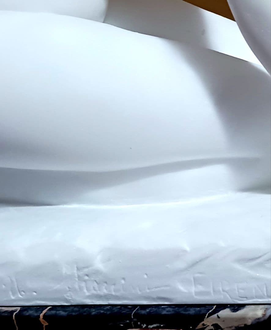 ウンベルト スティアチーニ 母子裸像 アラバスター 19~20世紀 イタリア製