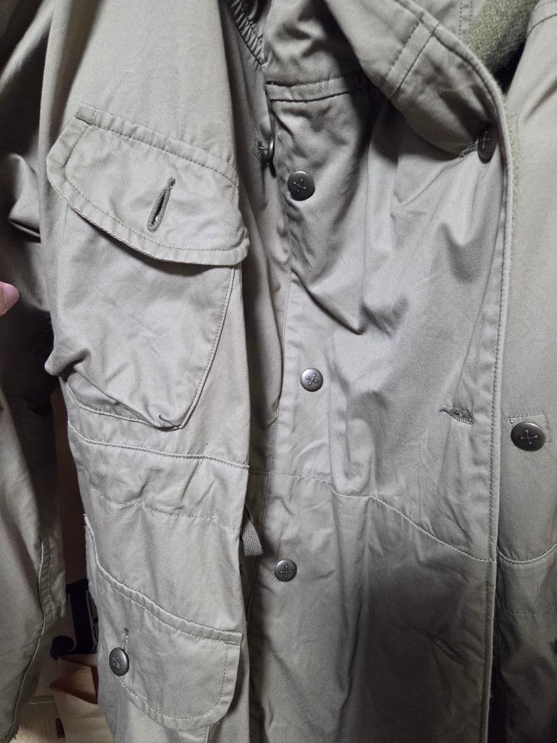 KAPITAL キャピタル　カツラギ起毛　リングコート グリーン　1 S