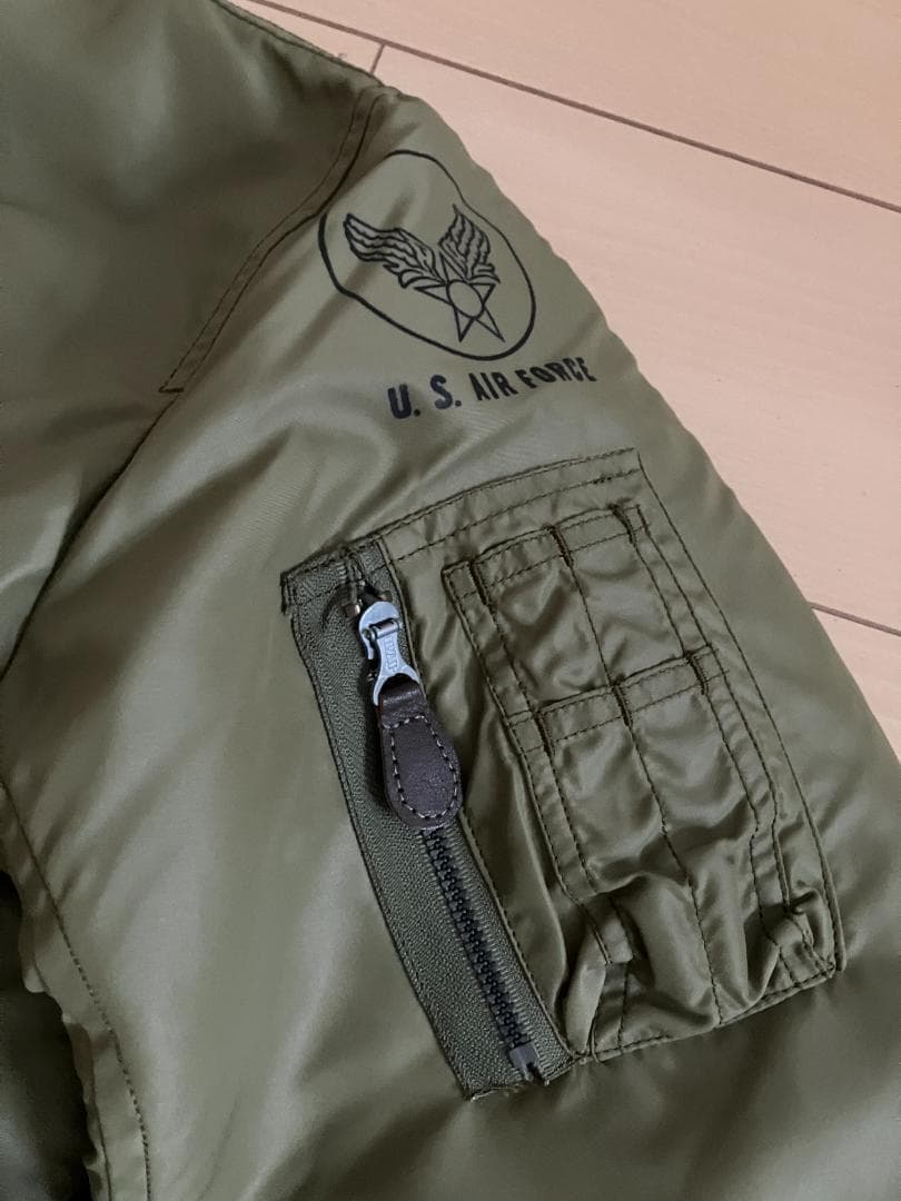 pherrow’s フェローズ B-15B MODフライトジャケット ma-1