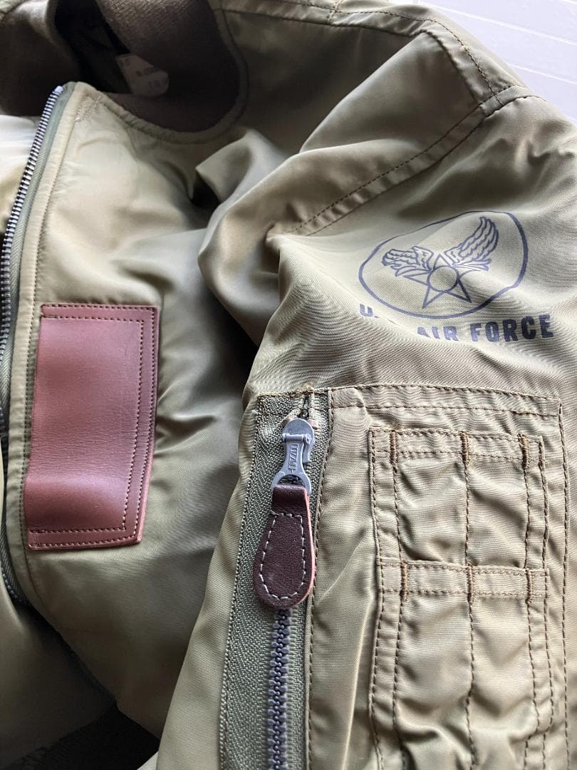 pherrow’s フェローズ B-15B MODフライトジャケット ma-1