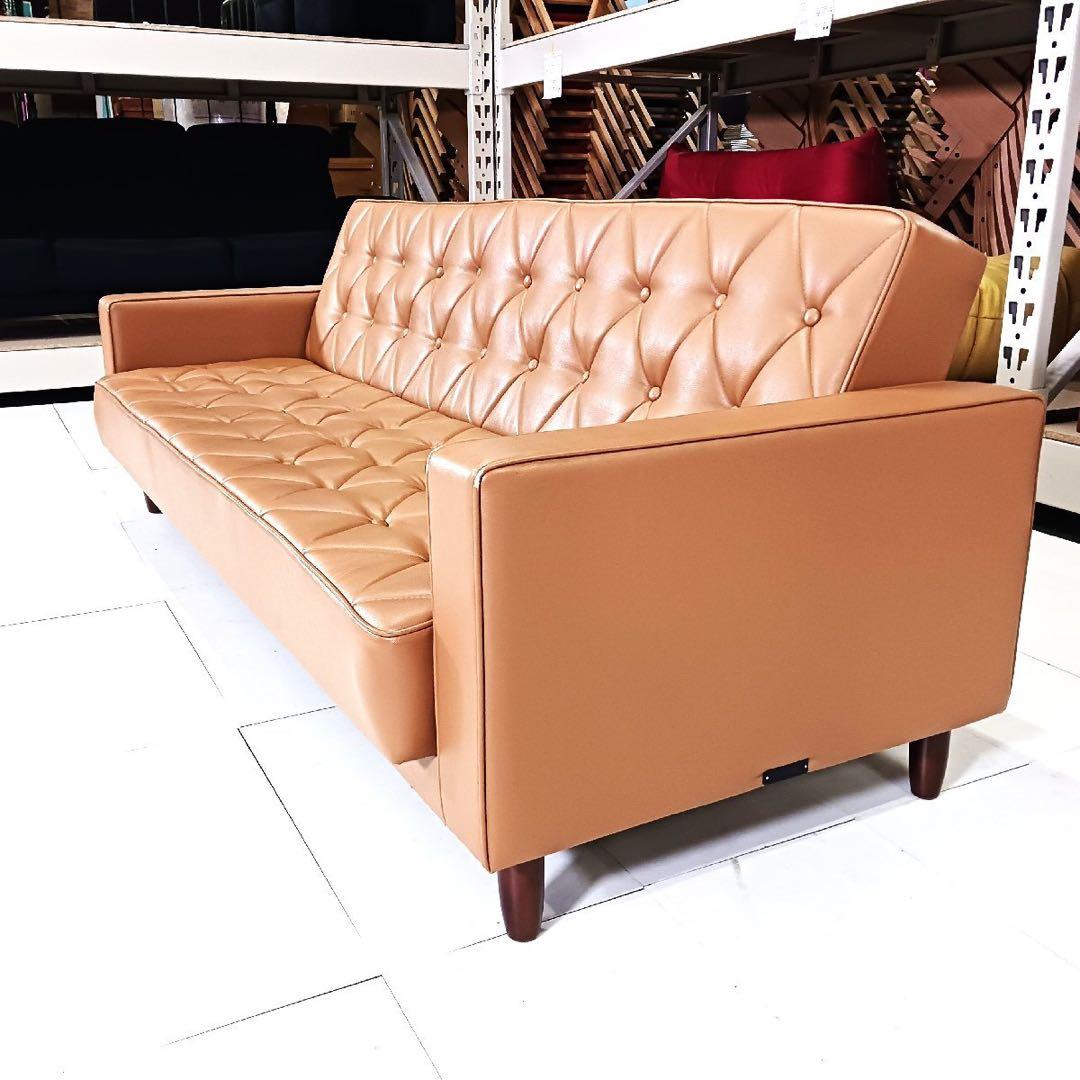 Karimoku カリモク60 スリーピングソファ 3Pソファ ソファベッド