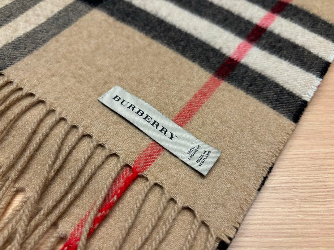 BURBERRY チェック柄 マフラー