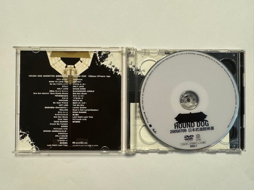HOUND DOG 20050709 日本武道館帰還 [DVD]