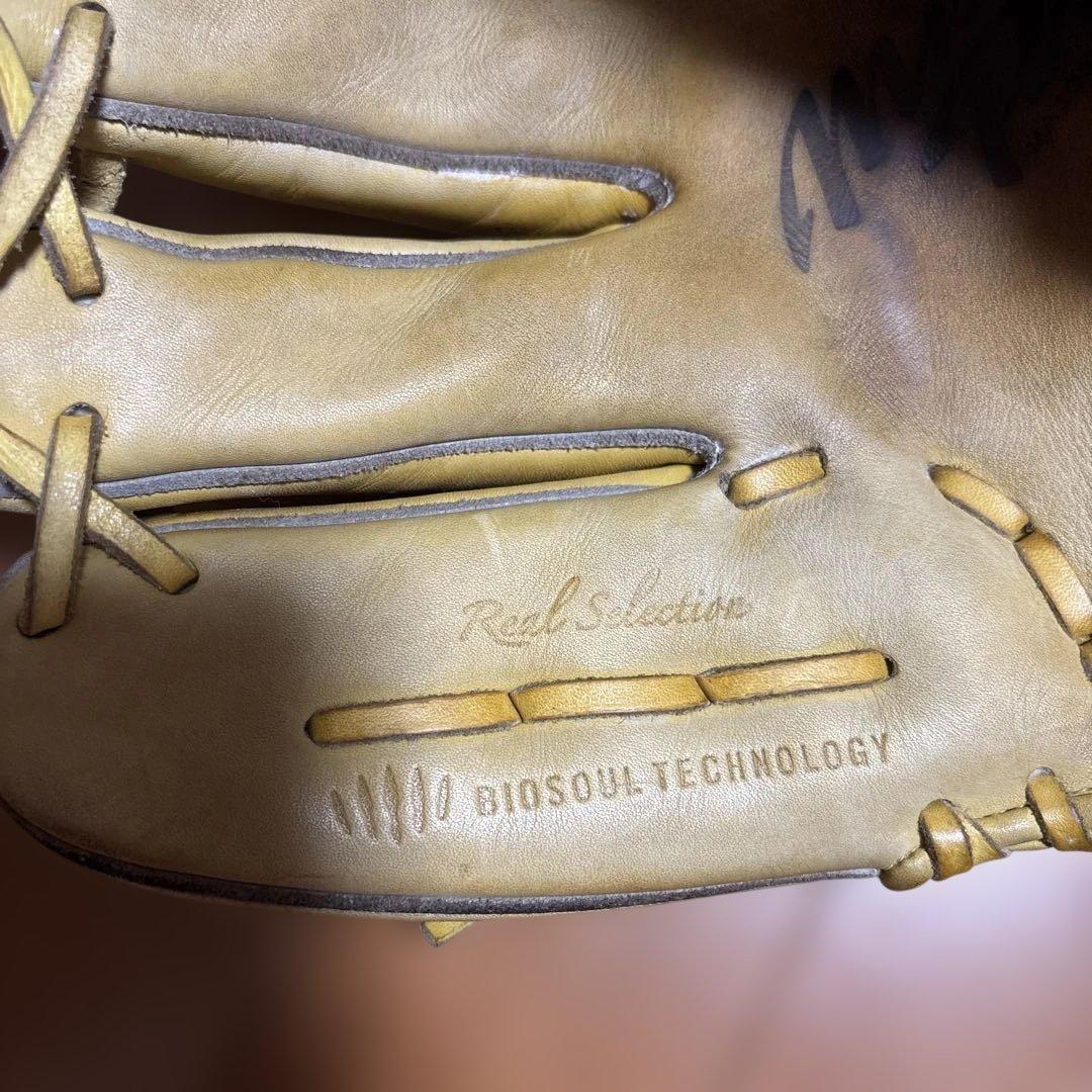 Mizuno プロモデル 硬式グローブ 左　ベージュ