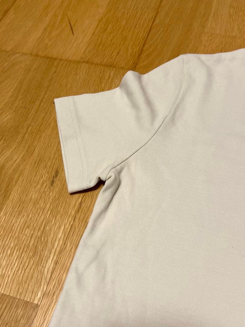 Hermes マルジェラ期 コットン Tシャツ 36 グレーホワイト