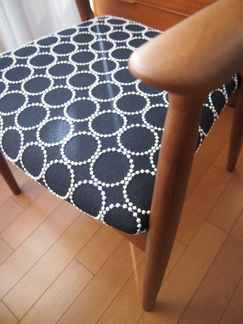 みずたまさん専用 ミナペルホネン ハンドメイド アームチェアB 生地 タンバリン