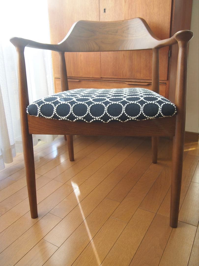 みずたまさん専用 ミナペルホネン ハンドメイド アームチェアB 生地 タンバリン