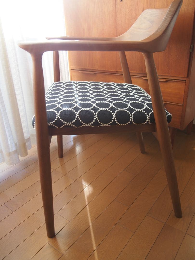 みずたまさん専用 ミナペルホネン ハンドメイド アームチェアB 生地 タンバリン