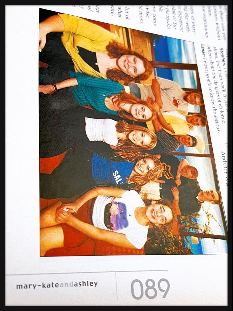 オルセン姉妹 メアリーケイト＆アシュレー マガジン