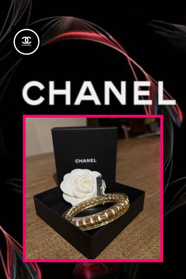 ◆CHANEL ◆希少◆ヴィンテージ◆パール◆バングル◆ブレスレット◆ロゴ