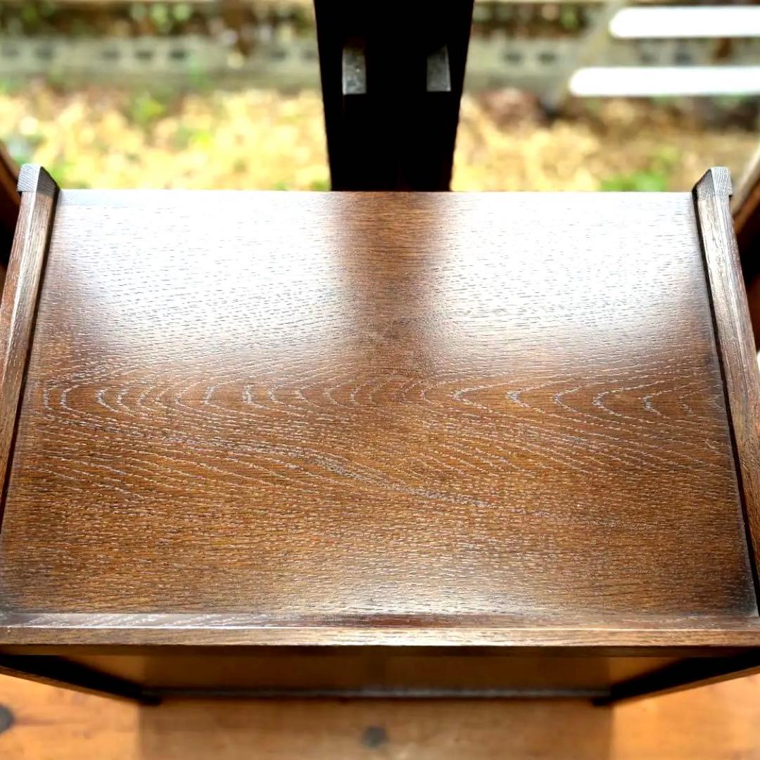 【カリモク家具】ヴィンテージチェスト ナラ材×真鍮取っ手 日本製