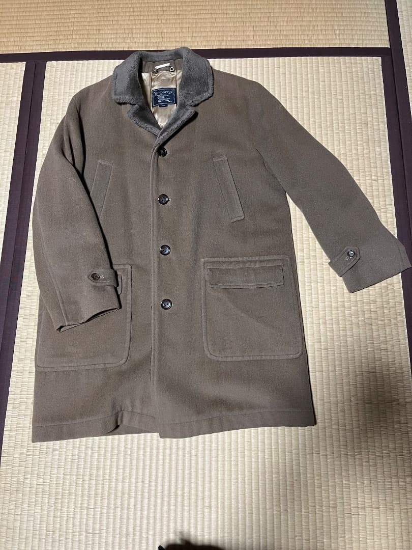 希少！バーバリー　ウールコート