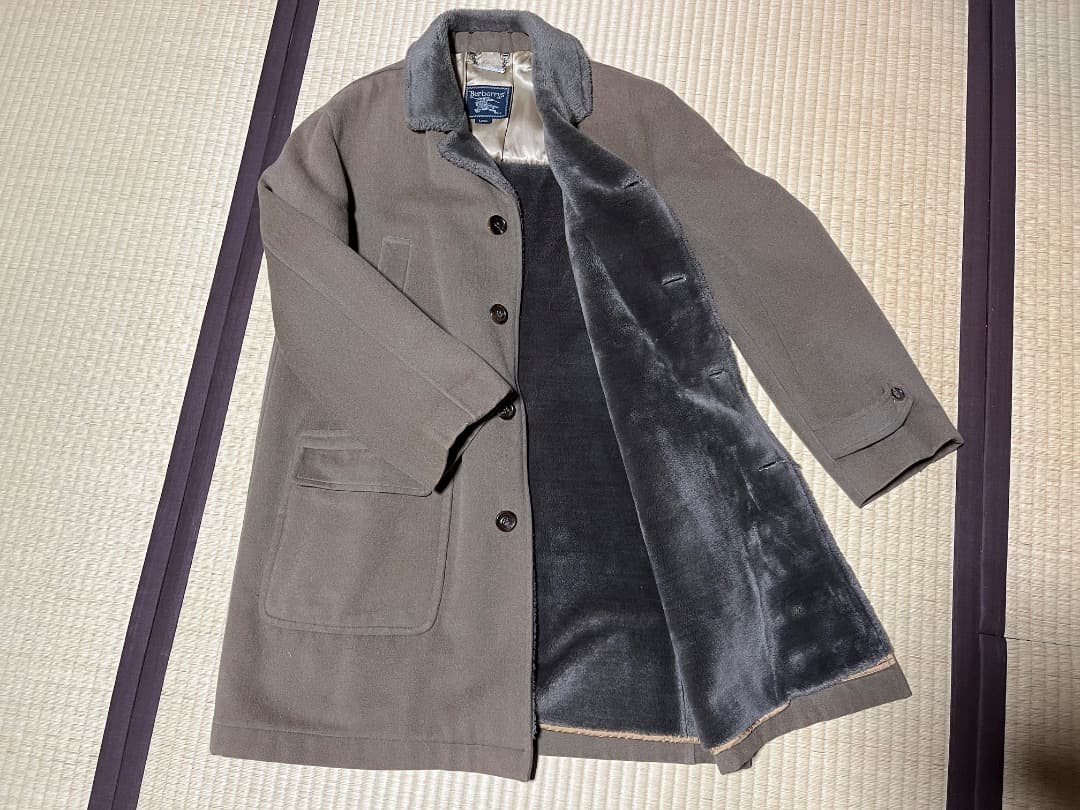 希少！バーバリー　ウールコート
