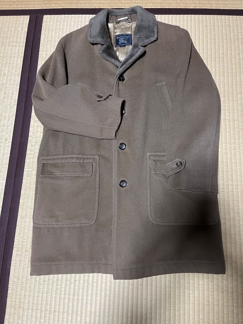 希少！バーバリー　ウールコート