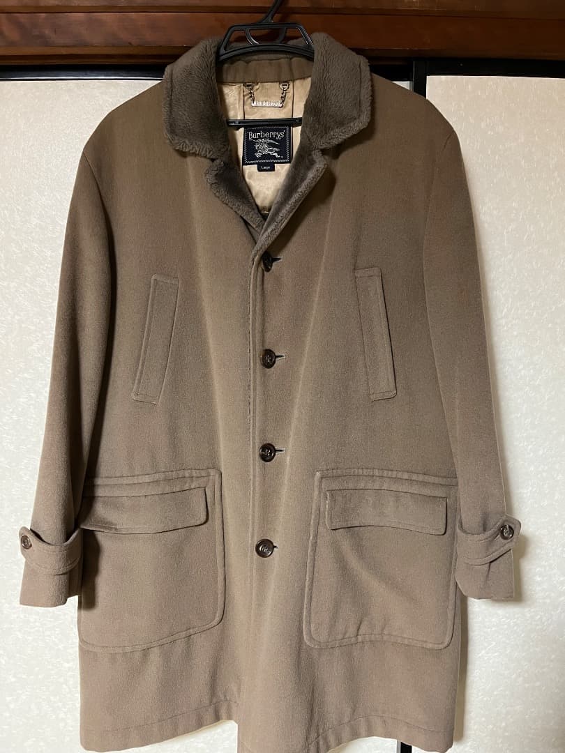 希少！バーバリー　ウールコート