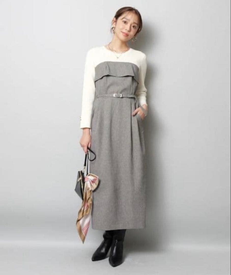 ジャスグリッティー　ベアードッキングワンピース