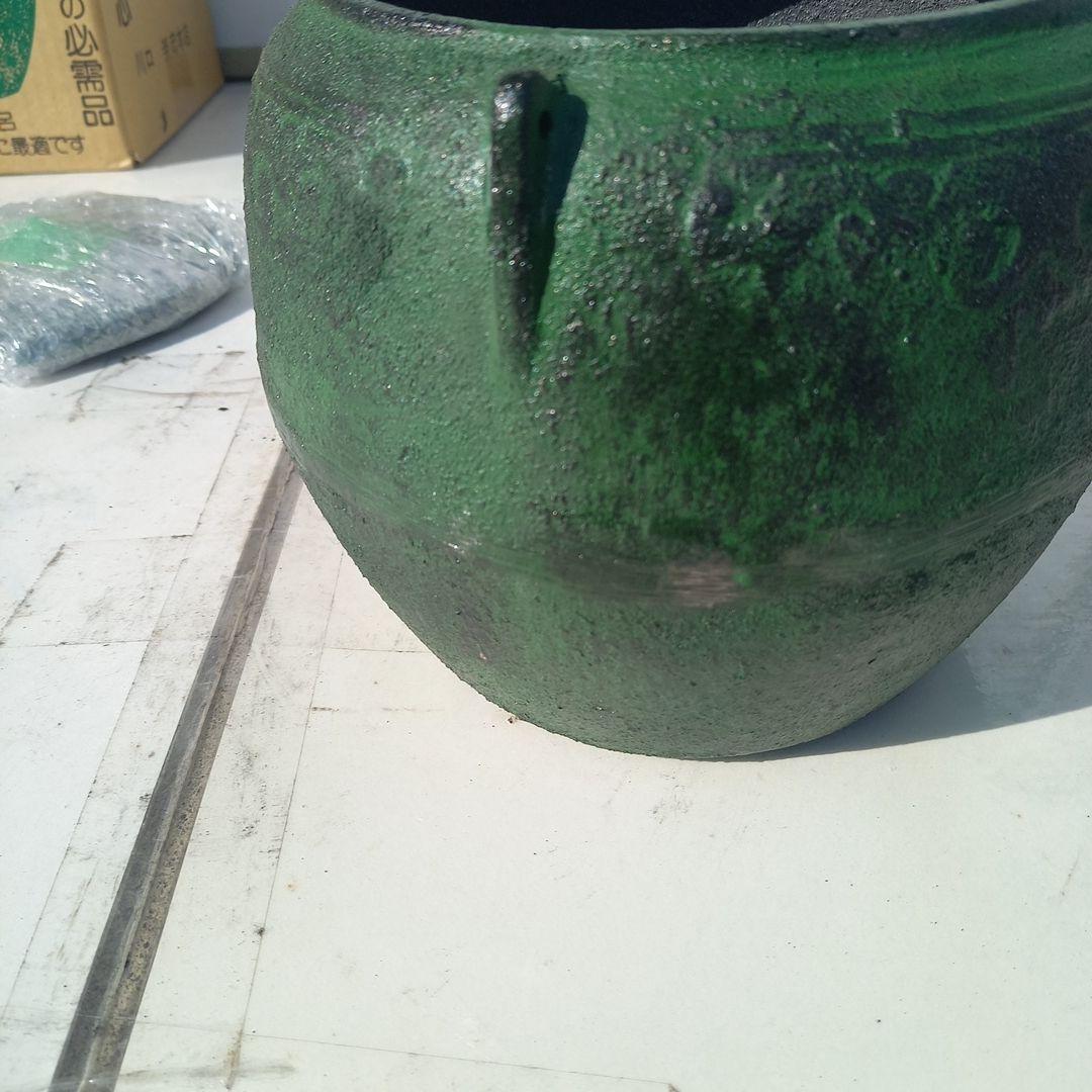 高級鋳鉄製　火消しつぼ