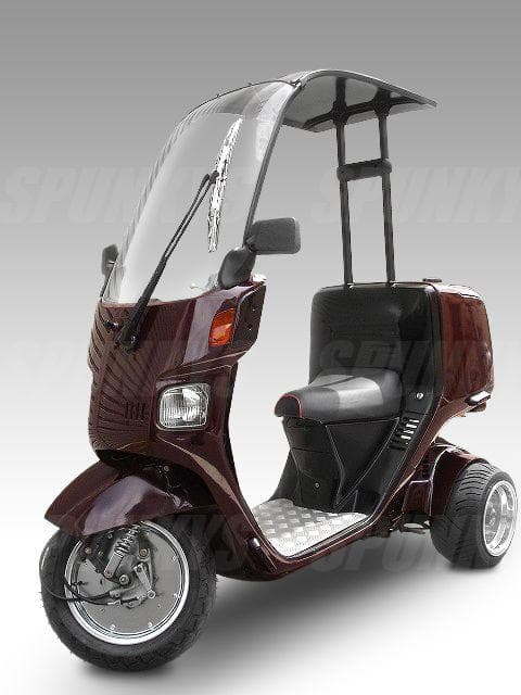 TA02.TA03 ホンダジャイロキャノピー専用 メッキフロント サスペンション