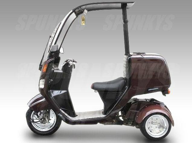 TA02.TA03 ホンダジャイロキャノピー専用 メッキフロント サスペンション